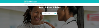 freeclinics.com Screenshot