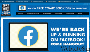 freecomicbookday.com Screenshot