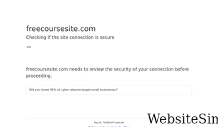 freecoursesite.com Screenshot