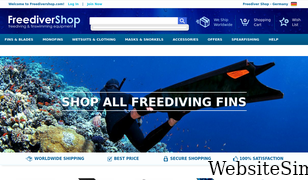 freedivershop.com Screenshot