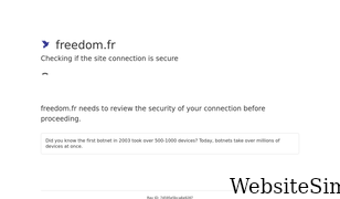 freedom.fr Screenshot