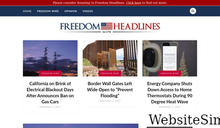 freedomheadlines.com Screenshot
