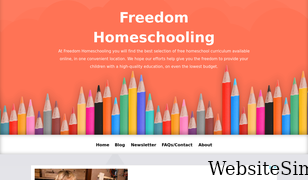 freedomhomeschooling.com Screenshot
