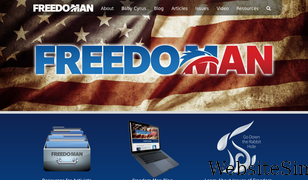 freedomman.org Screenshot
