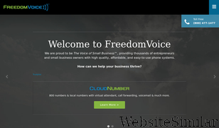 freedomvoice.com Screenshot