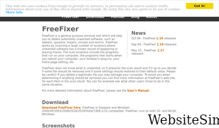freefixer.com Screenshot
