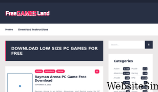 freegamesland.net Screenshot