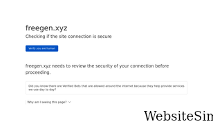 freegen.xyz Screenshot