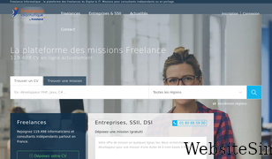 freelance-informatique.fr Screenshot