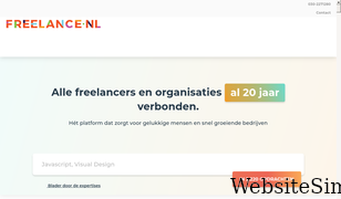 freelance.nl Screenshot
