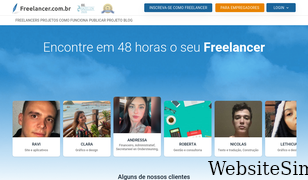 freelancer.com.br Screenshot