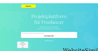 freelancermap.de Screenshot