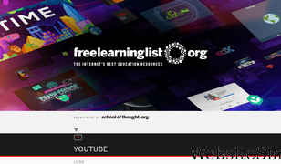 freelearninglist.org Screenshot