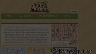 freemahjong.com Screenshot