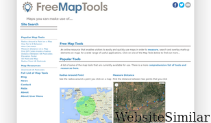 freemaptools.com Screenshot