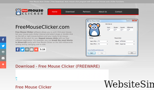 freemouseclicker.com Screenshot
