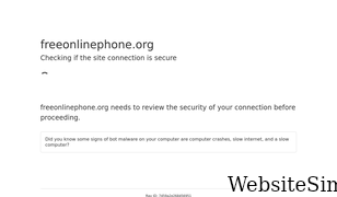 freeonlinephone.org Screenshot