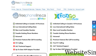 freephoneline.ca Screenshot