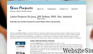 freeprojectz.com Screenshot