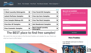 freesampleparty.com Screenshot