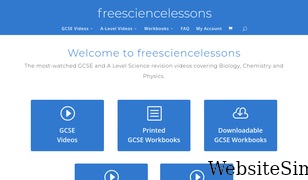 freesciencelessons.co.uk Screenshot