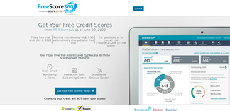 freescore360.com Screenshot