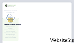 freeserverhostingweb.club Screenshot