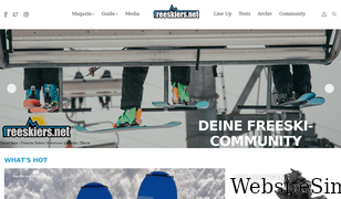 freeskiers.net Screenshot