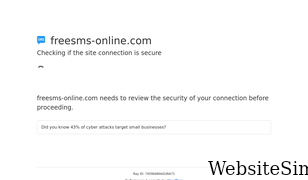 freesms-online.com Screenshot