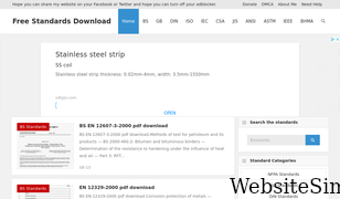 freestandardsdownload.com Screenshot