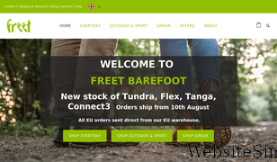 freetbarefoot.com Screenshot