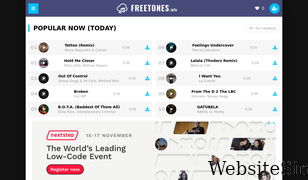 freetones.info Screenshot