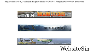 freewarescenery.com Screenshot