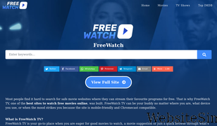 freewatch.tv Screenshot