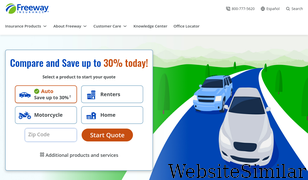 freewayinsurance.com Screenshot