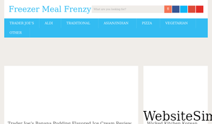 freezermealfrenzy.com Screenshot