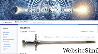 freimaurer-wiki.de Screenshot