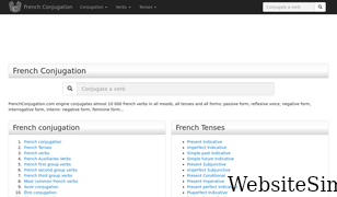 frenchconjugation.com Screenshot