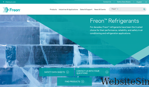 freon.com Screenshot