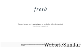 fresh.com Screenshot