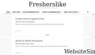fresherslike.com Screenshot