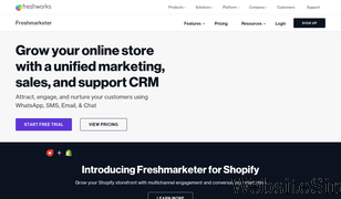 freshmarketer.com Screenshot