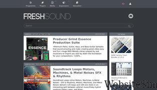 freshsound.ru Screenshot