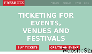 freshtix.com Screenshot