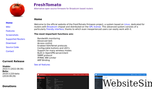 freshtomato.org Screenshot
