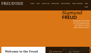 freud.org.uk Screenshot