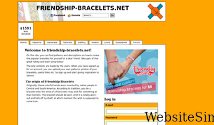 friendship-bracelets.net Screenshot