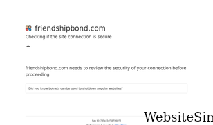 friendshipbond.com Screenshot