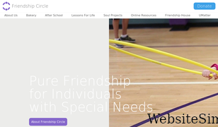 friendshipcircle.org Screenshot