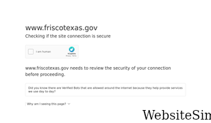 friscotexas.gov Screenshot